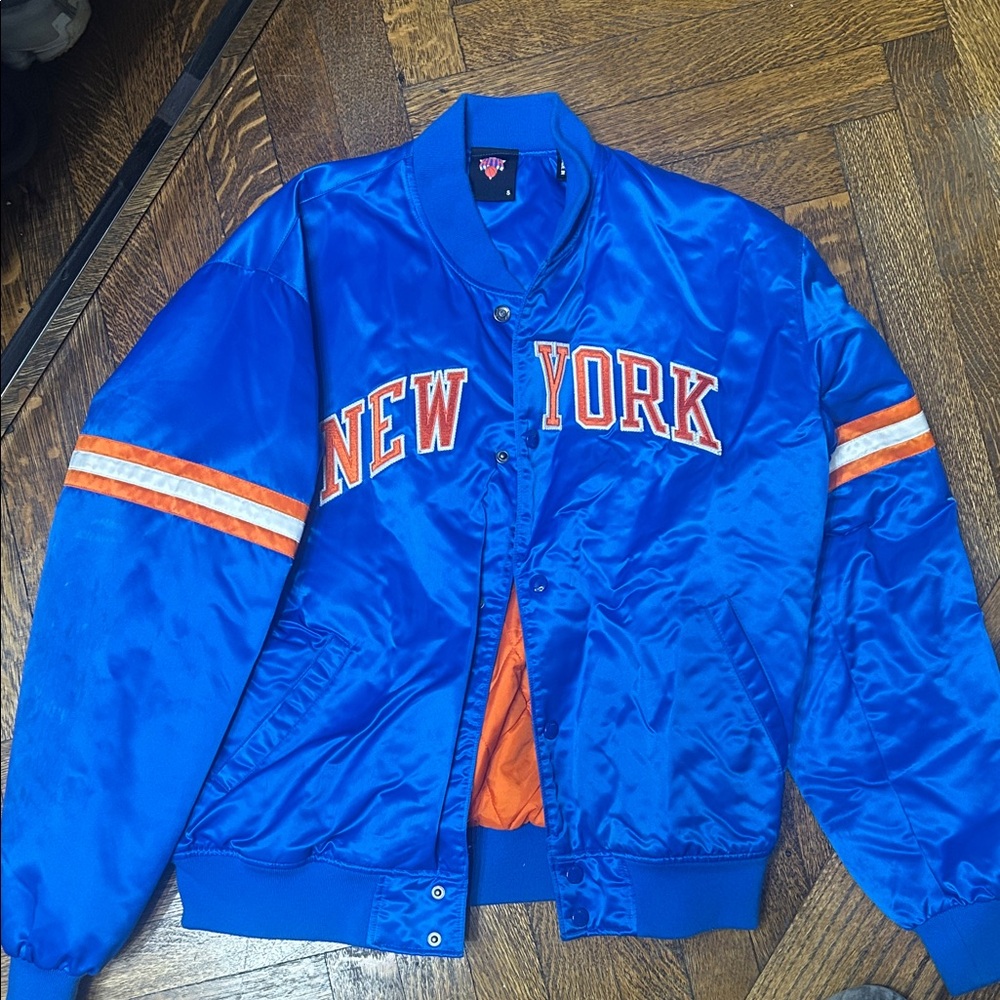 Kith Blue and Orange New York Jacket